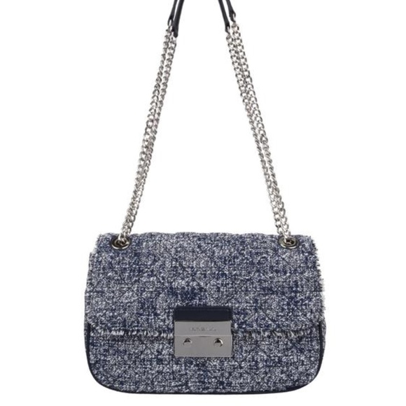 MICHAEL Michael Kors Large Tweed Shoulder Bag - Picture 1 of 7